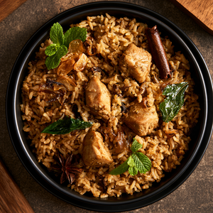 Chettinaad Chicken Biriyani