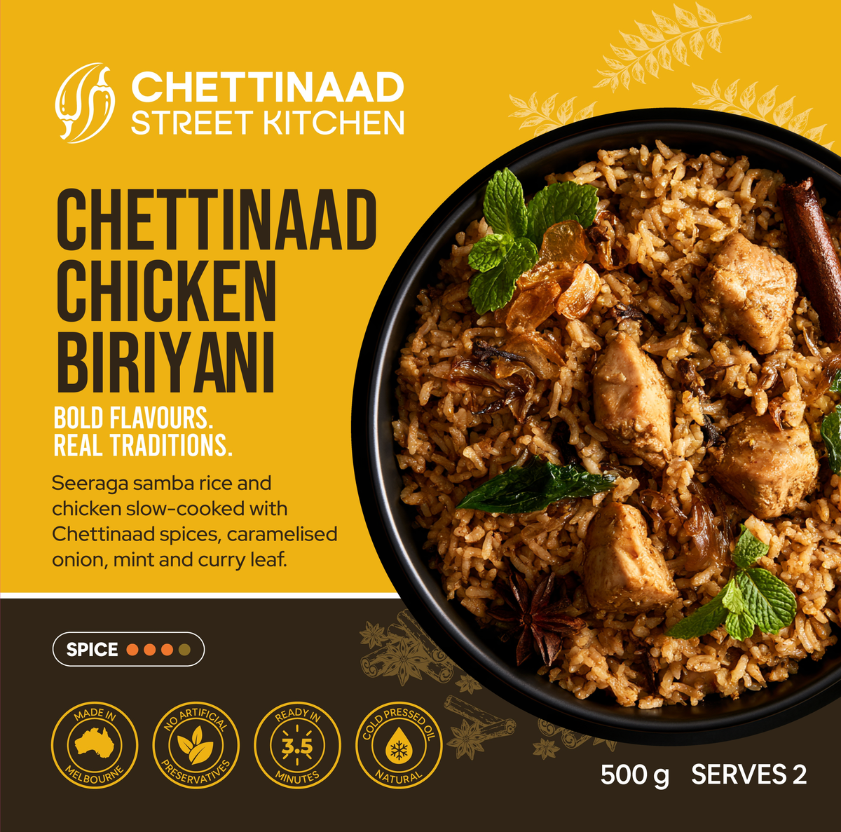 Chettinaad Chicken Biriyani