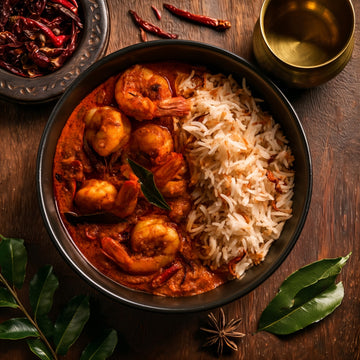 Eral Thokku with Ghee Rice